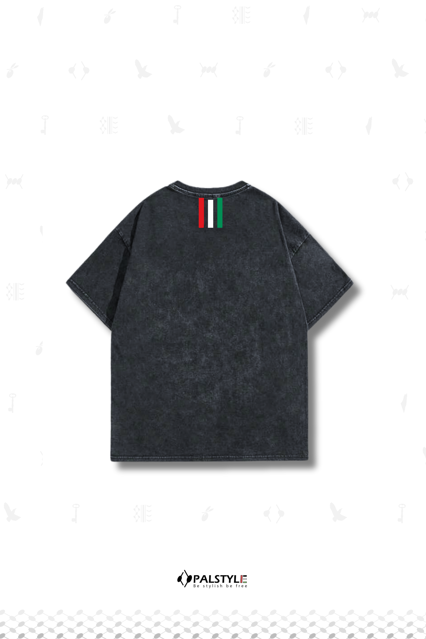 Palestine Italy Style Oversized T-Shirt | Edition 2026