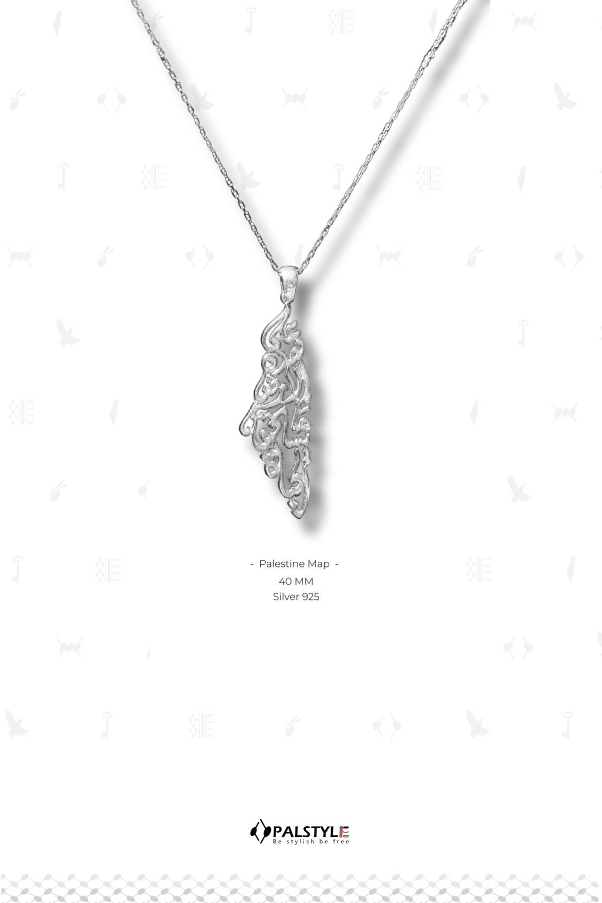 Filistin Gümüş Kolye by Palstyle48