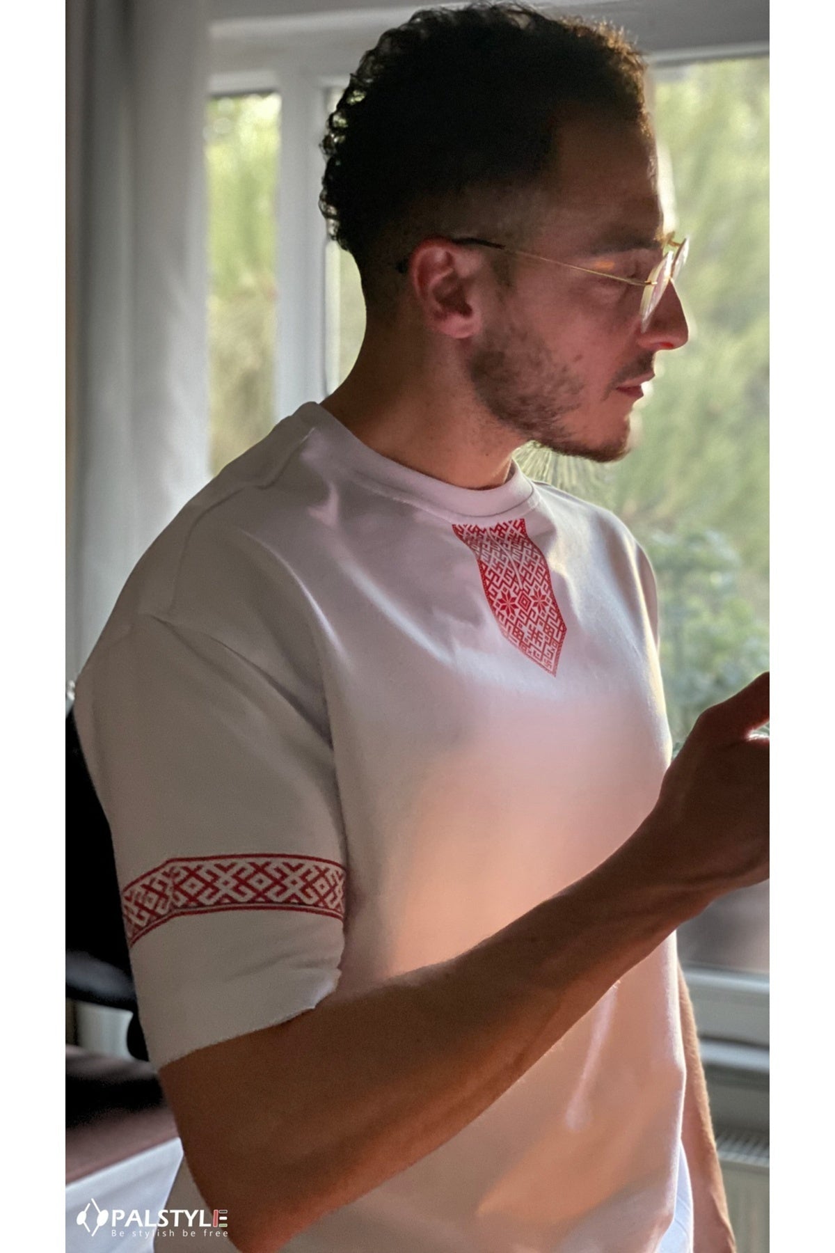 Tatreez Tee by Palstyle48