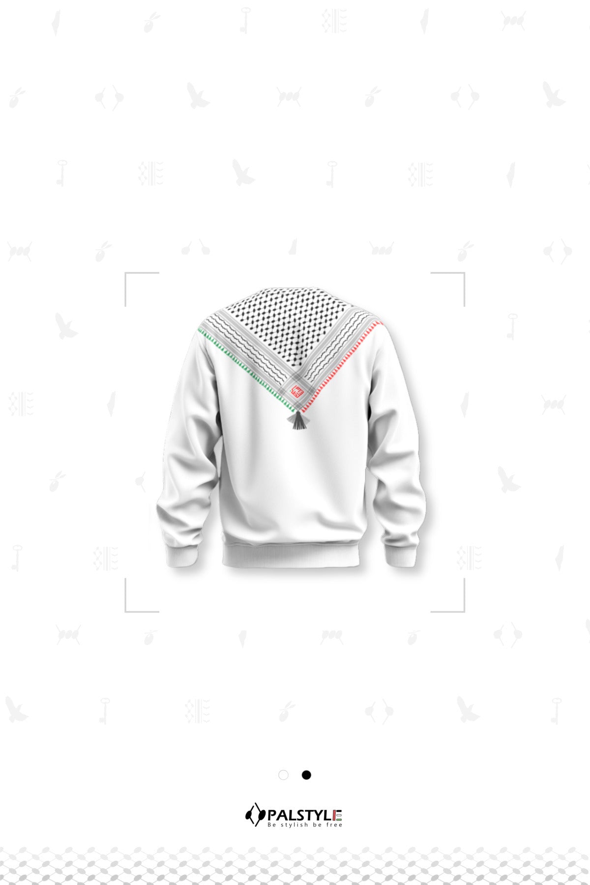 Kuffiyeh Sweatshirt by Palstyle48