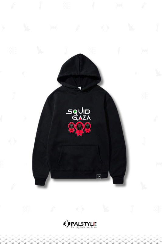 GAZA SQUAD Oversize Hoodie - Palestinian Unity Streetwear | Unisex