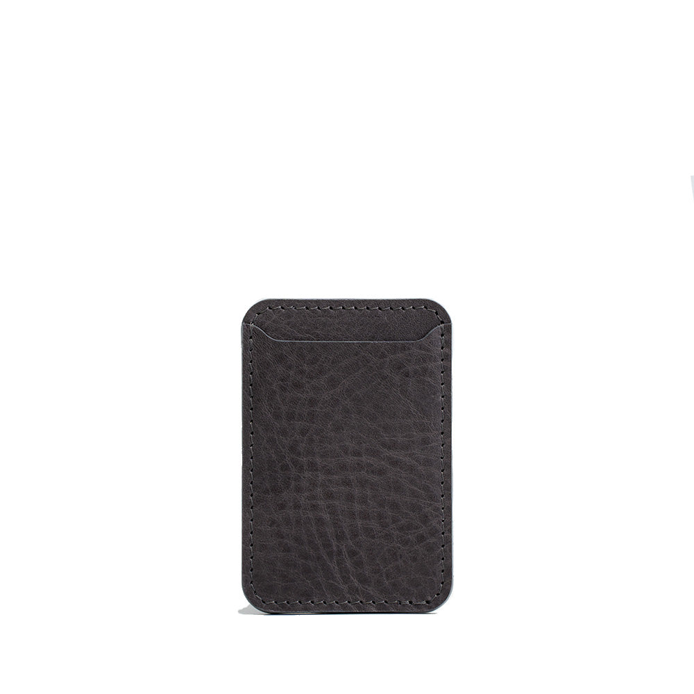Full Grain Leather MagSafe Wallet Classic Holds Cards