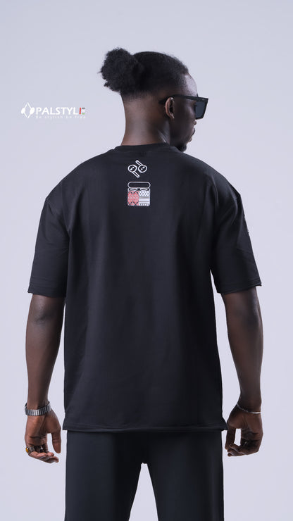 Palestine Music Play Icon Oversized T-Shirt | Viral Trending Streetwear 2026
