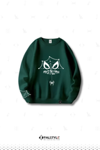Spider Palestine Sweatshirt — Forest Green