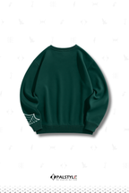 Spider Palestine Sweatshirt — Forest Green