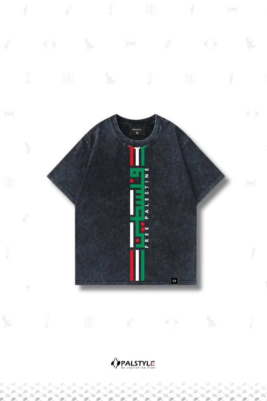 Palestine Italy Style Oversized T-Shirt | Edition 2026