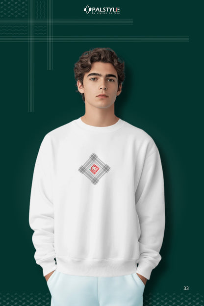 Kuffiyeh Sweatshirt by Palstyle48