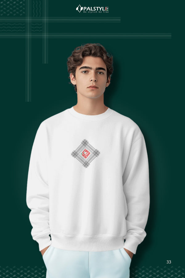 Kuffiyeh Sweatshirt by Palstyle48