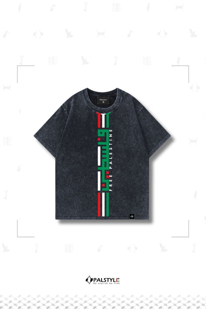 PalStyle48 Oversized Palestine Tee - Cotton Short Sleeve by Palstyle48