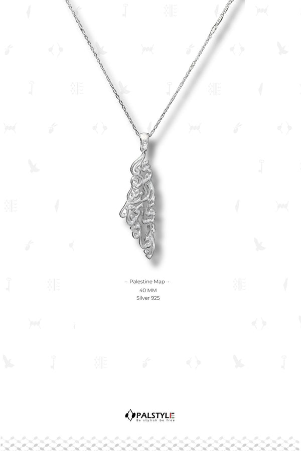 Filistin Gümüş Kolye by Palstyle48