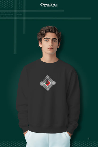 Kuffiyeh Sweatshirt by Palstyle48