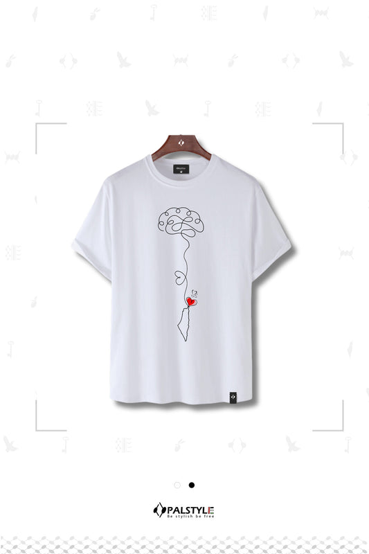 Mindful Heart Tee by Palstyle48