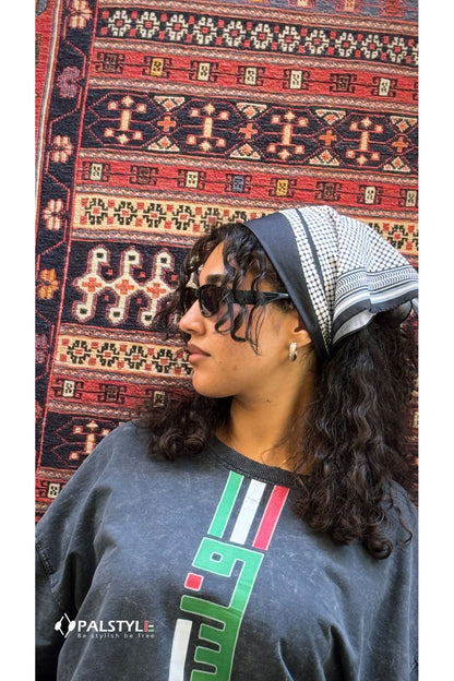 PalStyle48 Oversized Palestine Tee - Cotton Short Sleeve by Palstyle48