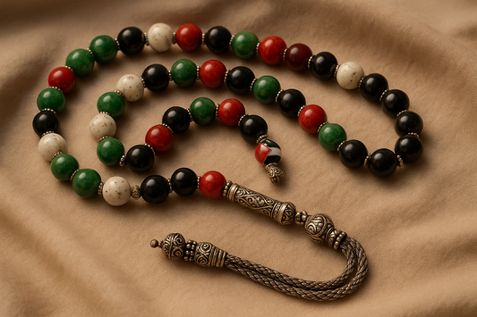 Authentic Palestinian Handmade Prayer Beads Heritage Gift