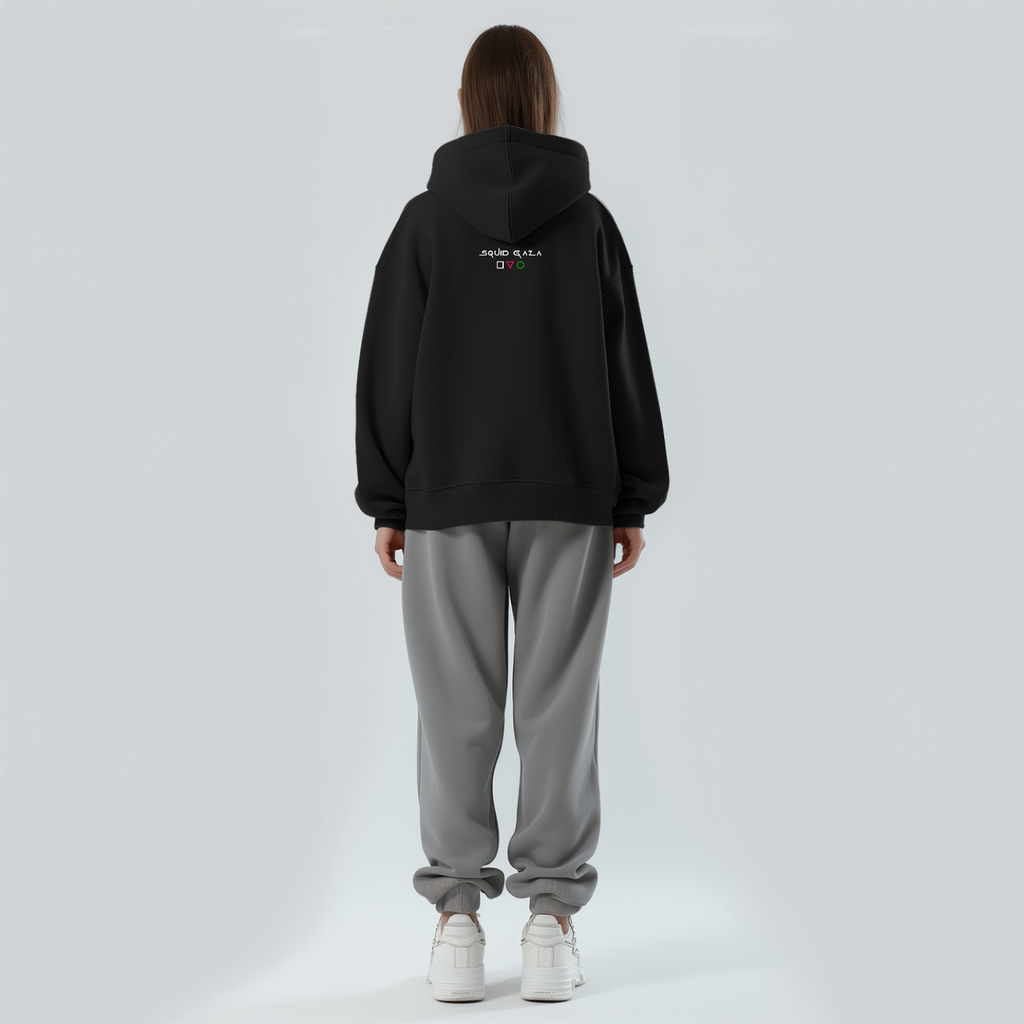 GAZA SQUAD Oversize Hoodie - Palestinian Unity Streetwear | Unisex