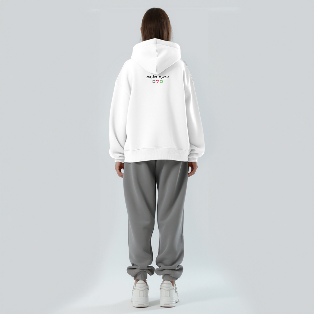GAZA SQUAD Oversize Hoodie - Palestinian Unity Streetwear | Unisex