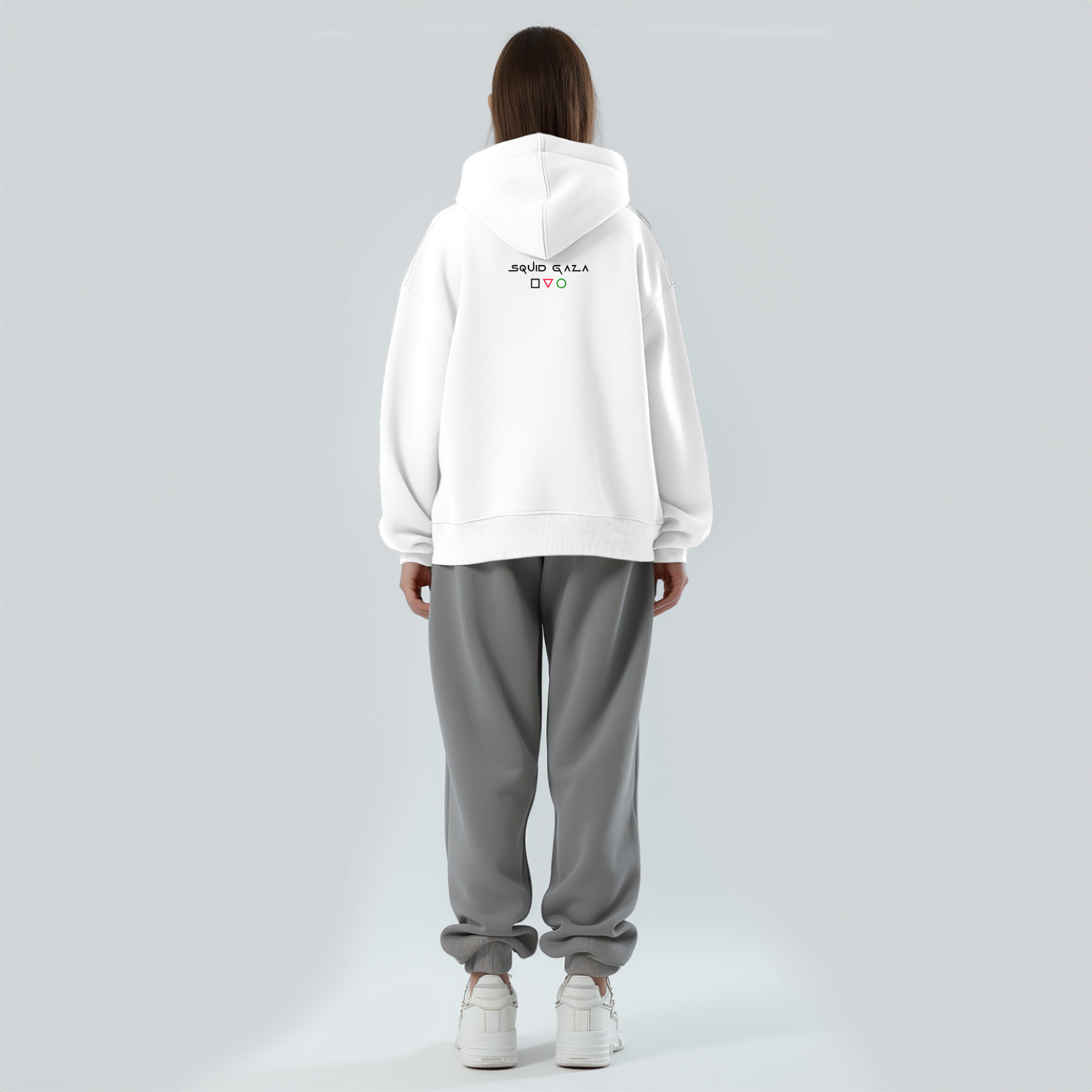GAZA SQUAD Oversize Hoodie - Palestinian Unity Streetwear | Unisex