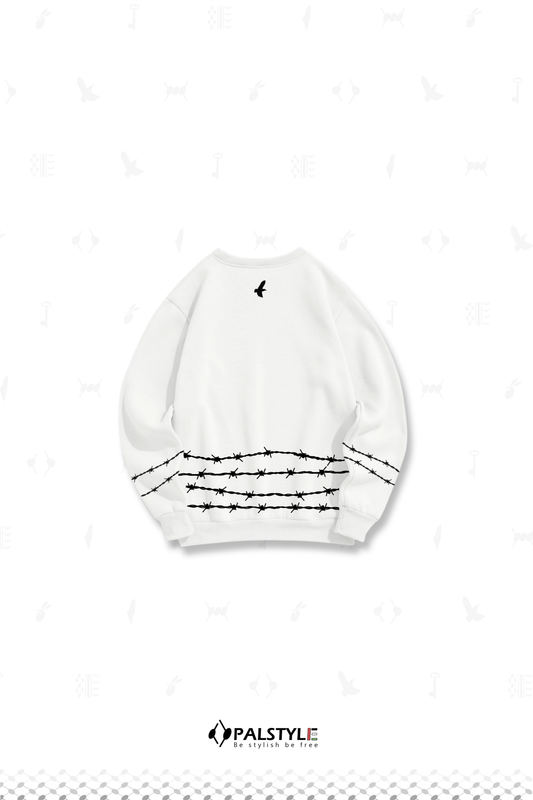 Freedom Flight Sweatshirt – Palestinian Dove Oversize Unisex