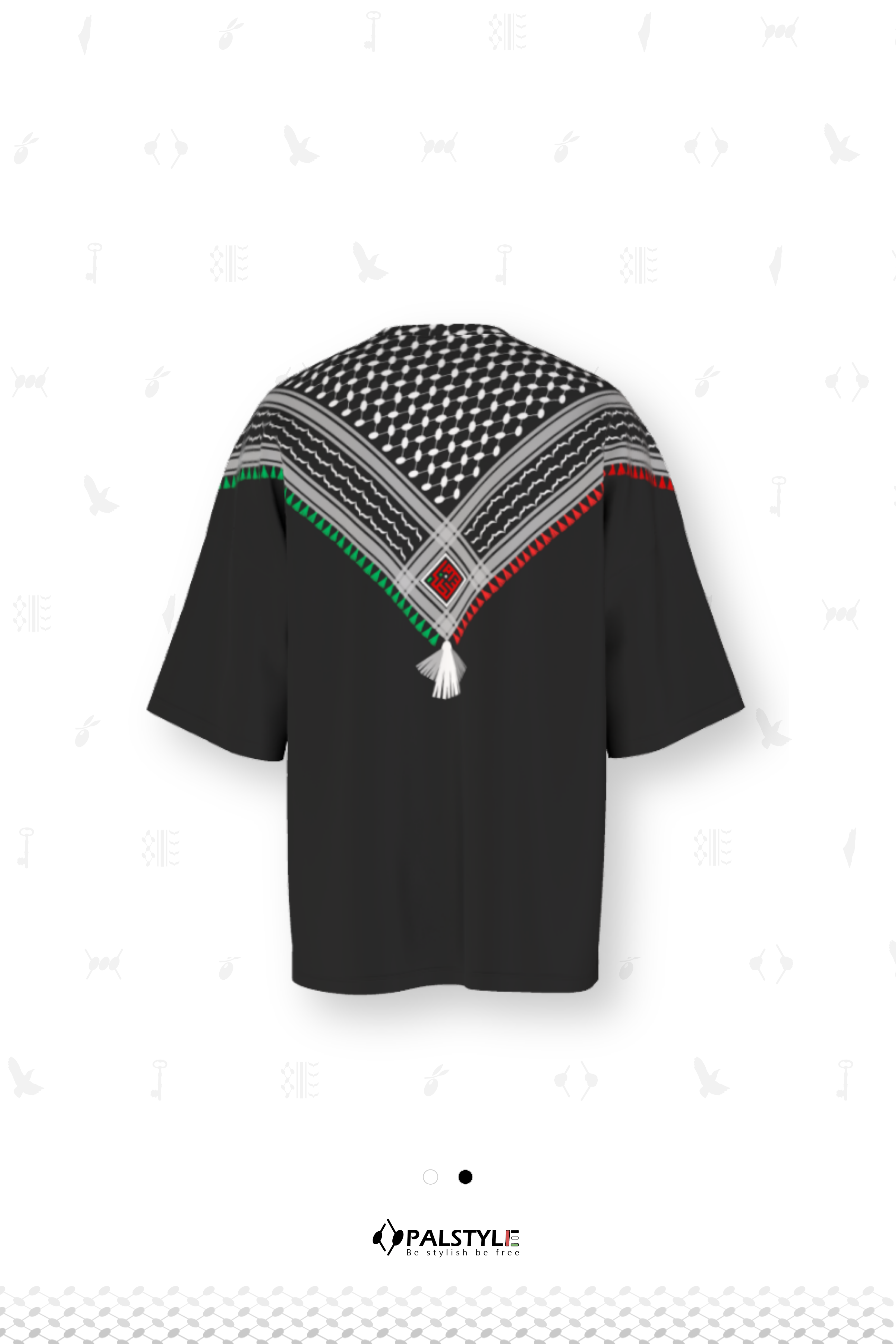 Keffiyeh T-Shirt | تيشيرت الكوفية — Palstyle48
