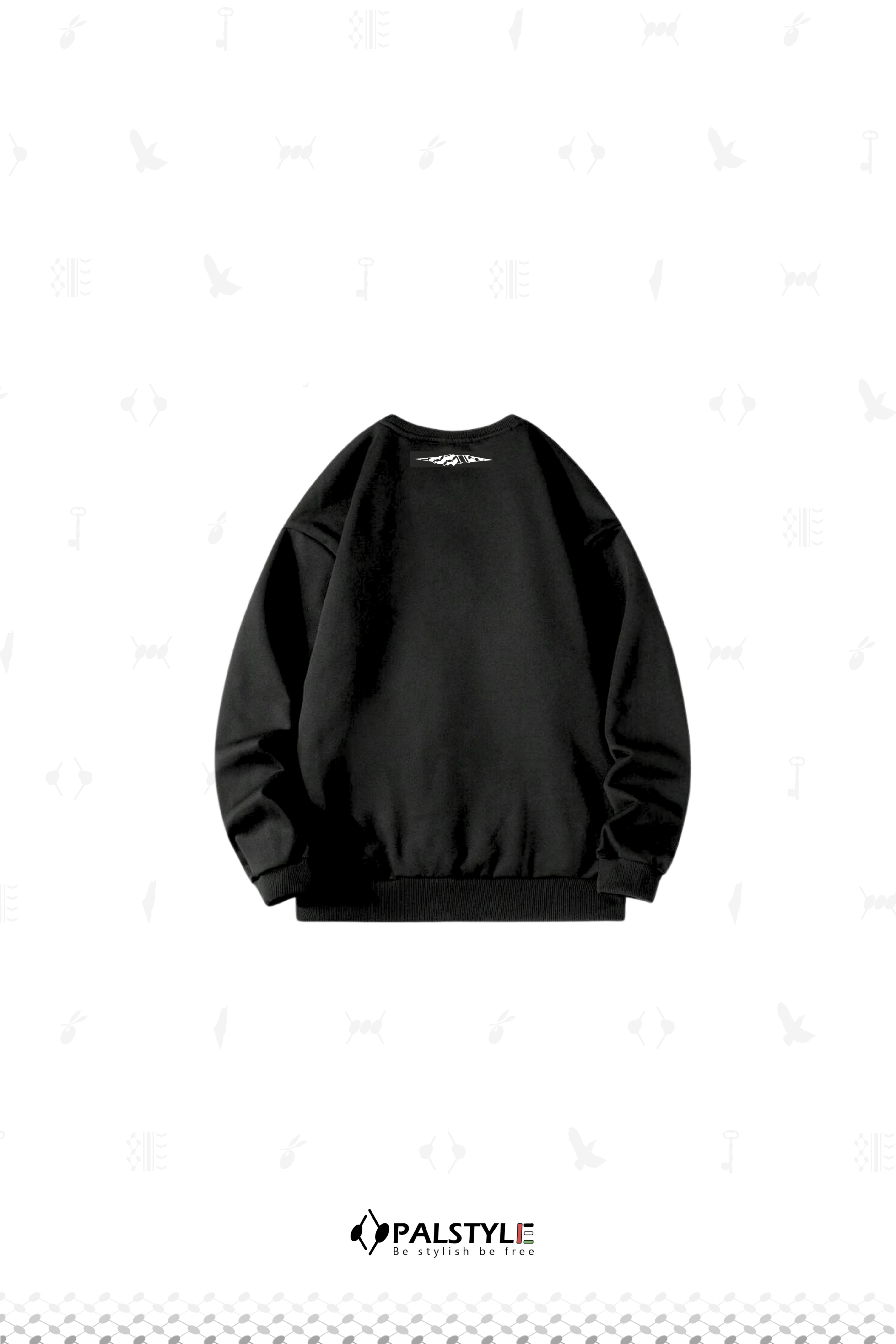 Palestinian Claw Marks Organic Cotton Sweatshirt