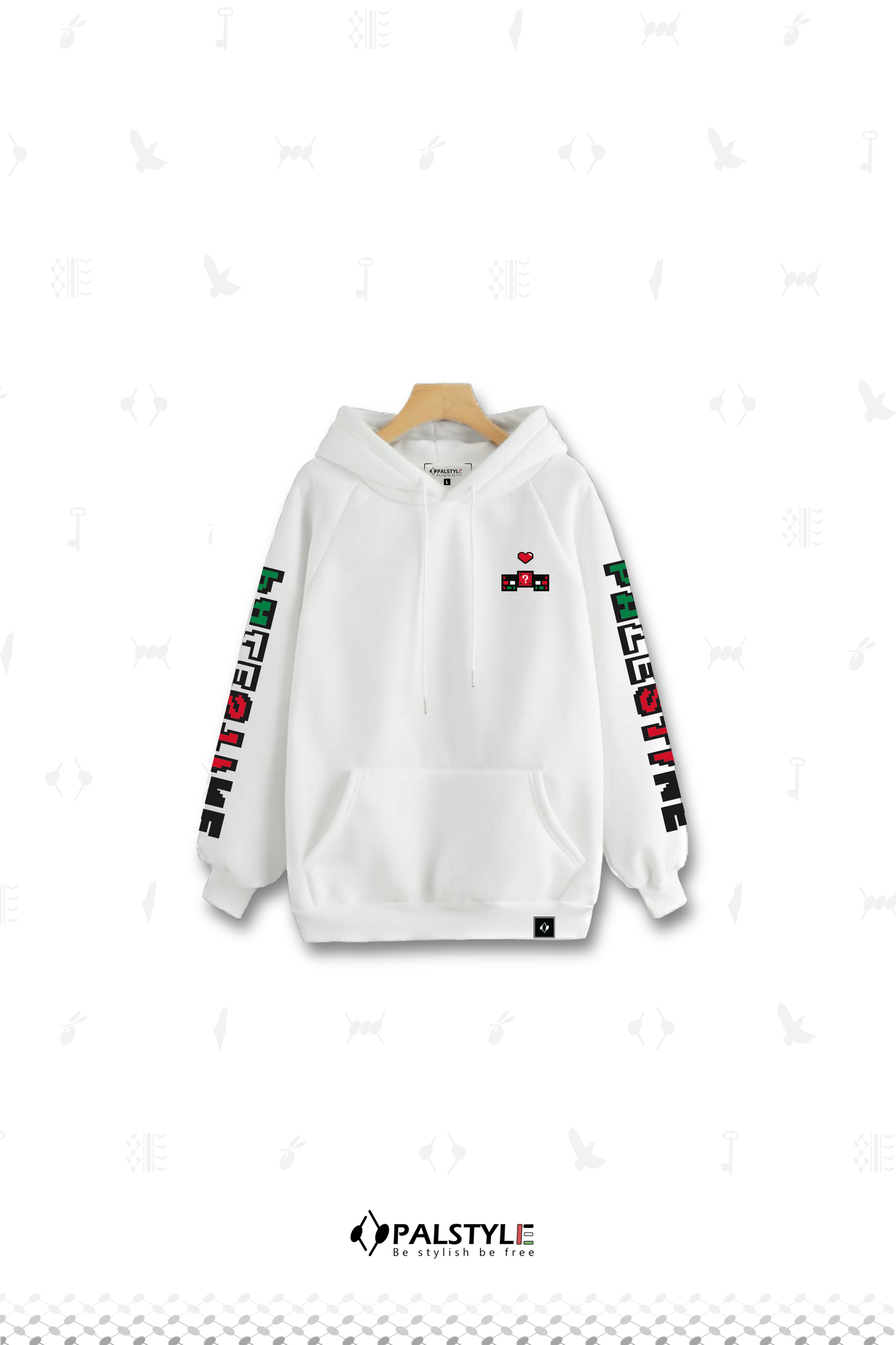 MARIO Oversize Hoodie - Palestinian Street Fashion | Unisex