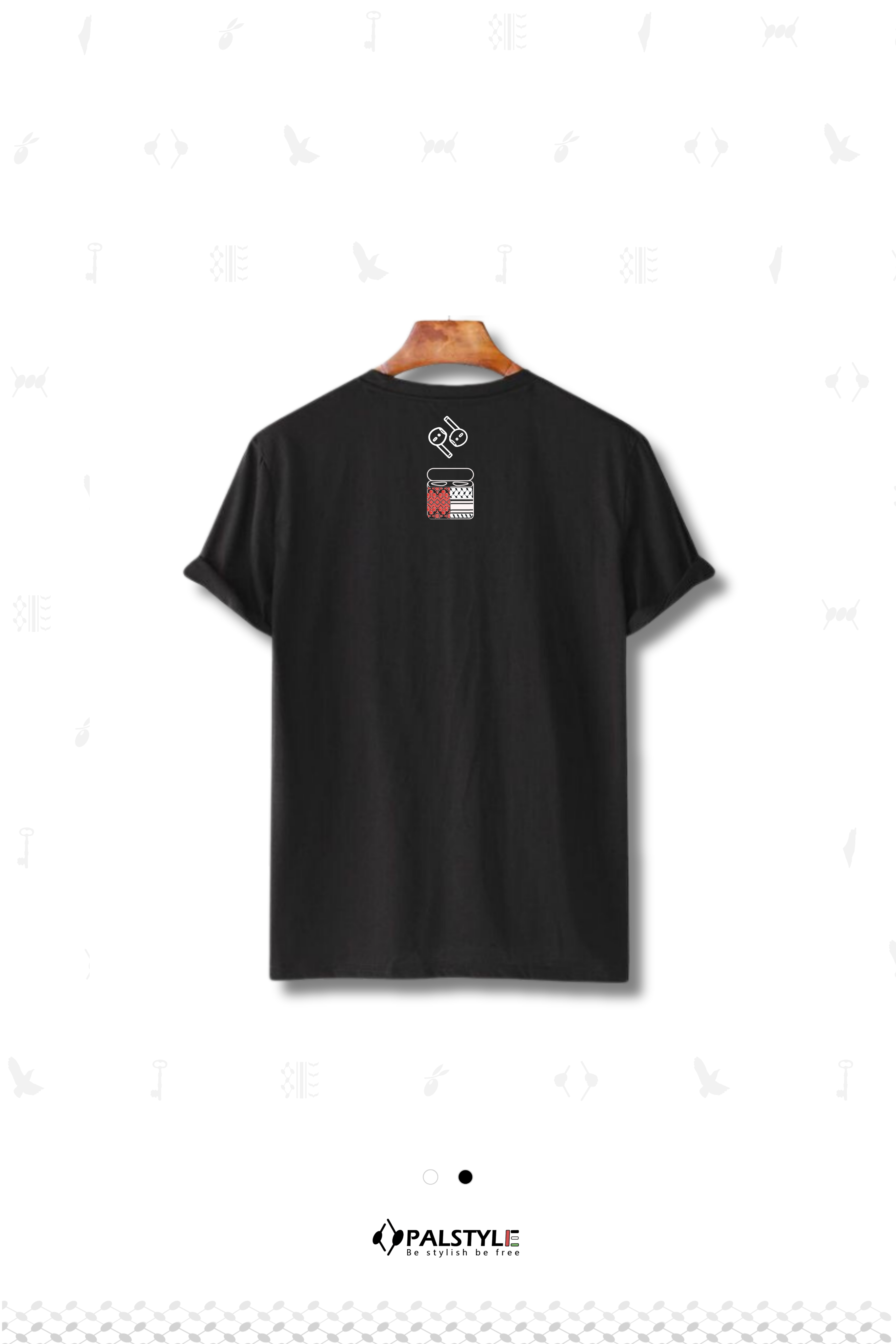 Palestine Music Play Icon Oversized T-Shirt | Viral Trending Streetwear 2026
