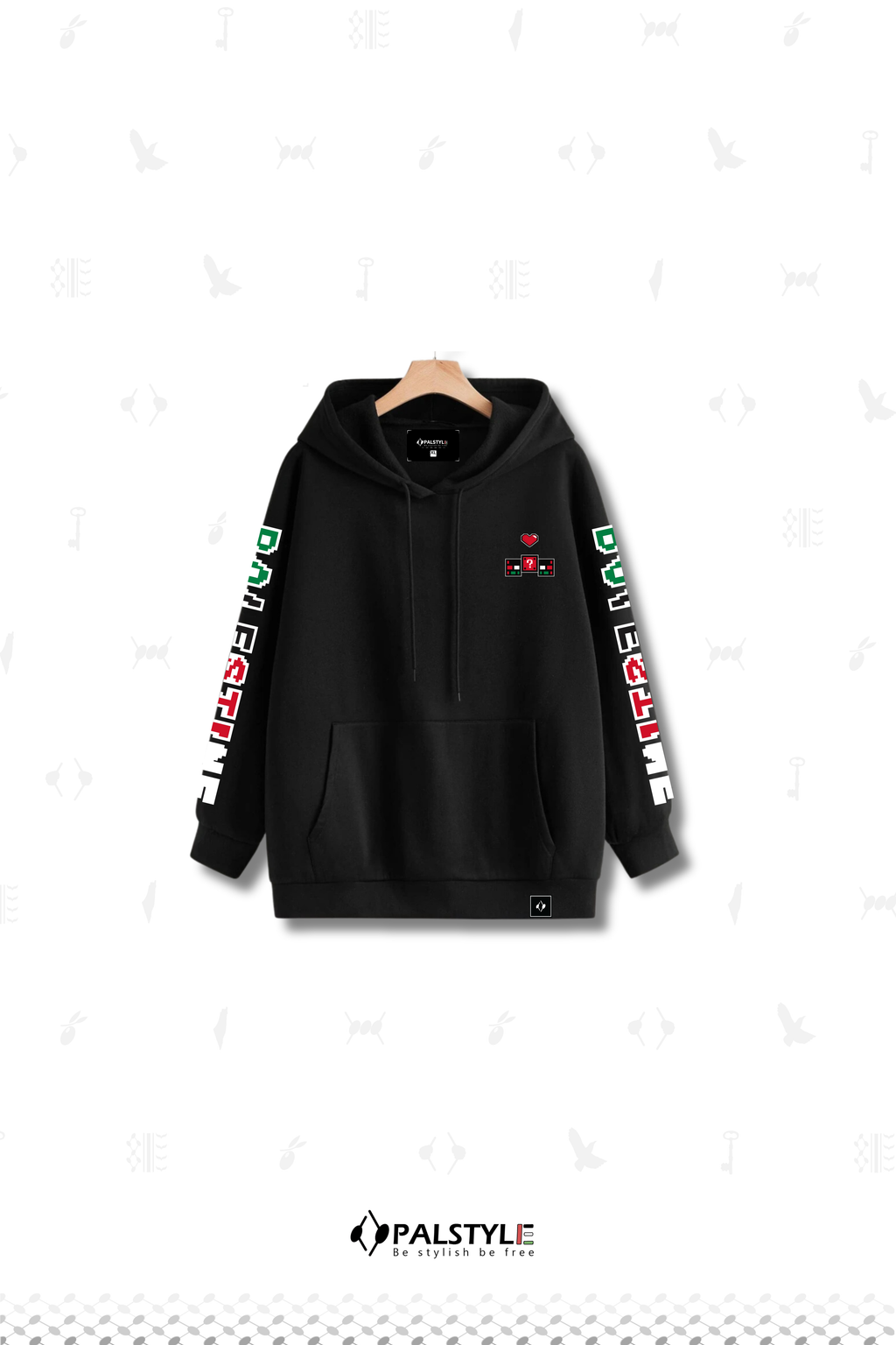 MARIO Oversize Hoodie - Palestinian Street Fashion | Unisex