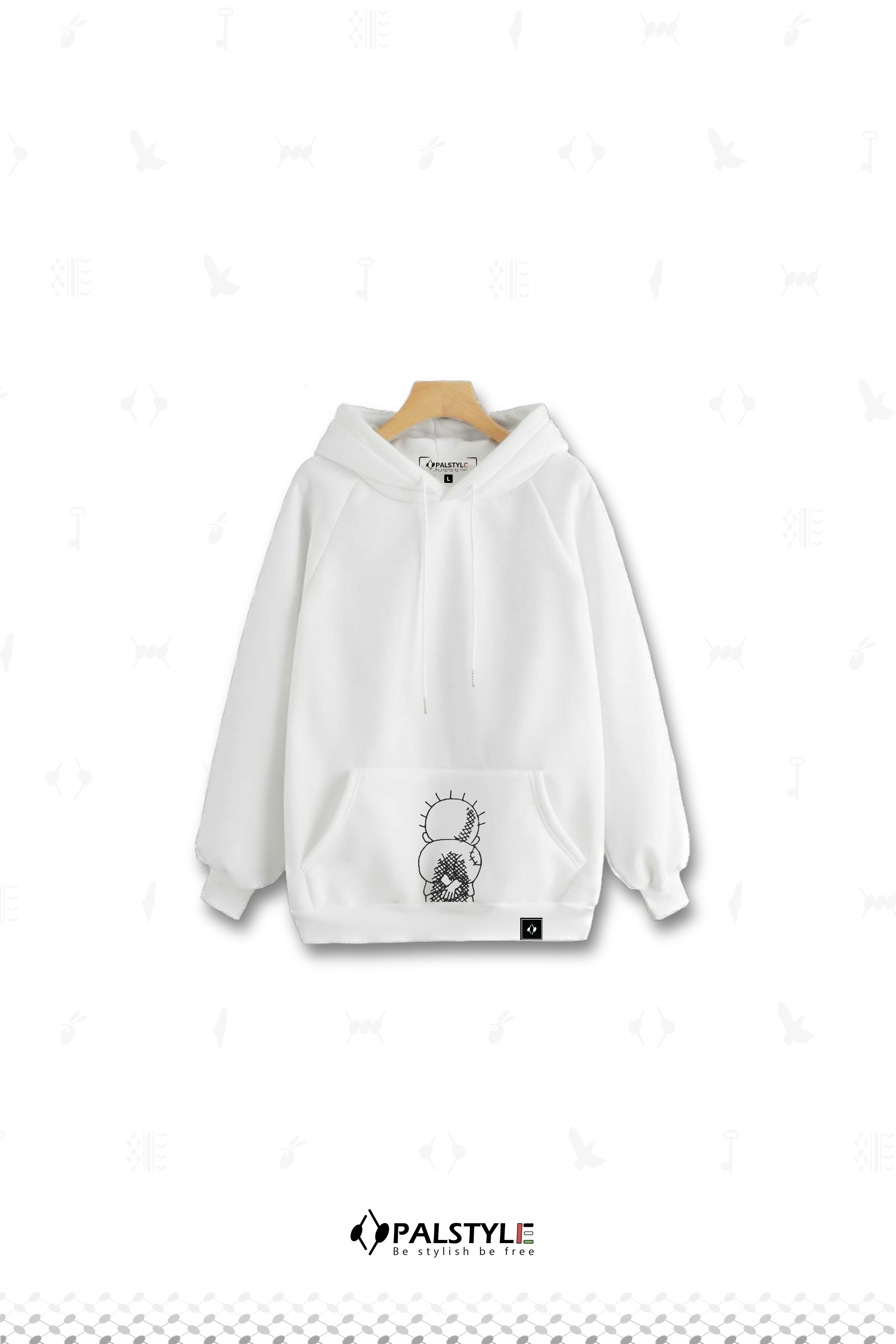 Hanzala Oversize Hoodie - Palestinian Street Icon | Spirit of Resistance