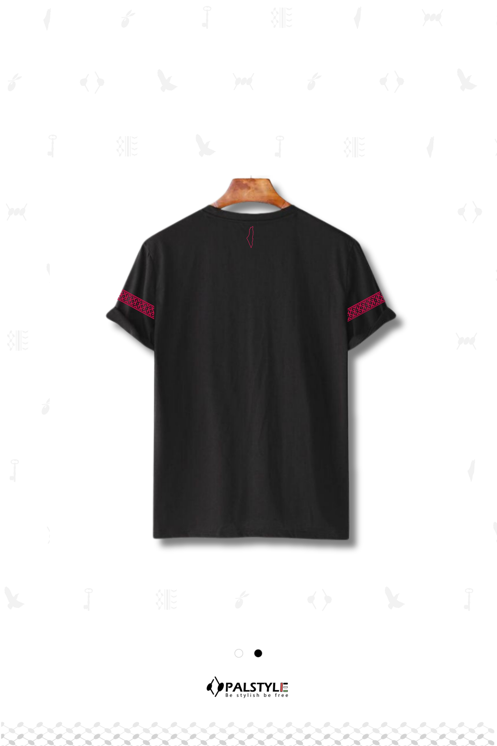 Palestinian Embroidered T-Shirt - Heritage & Style