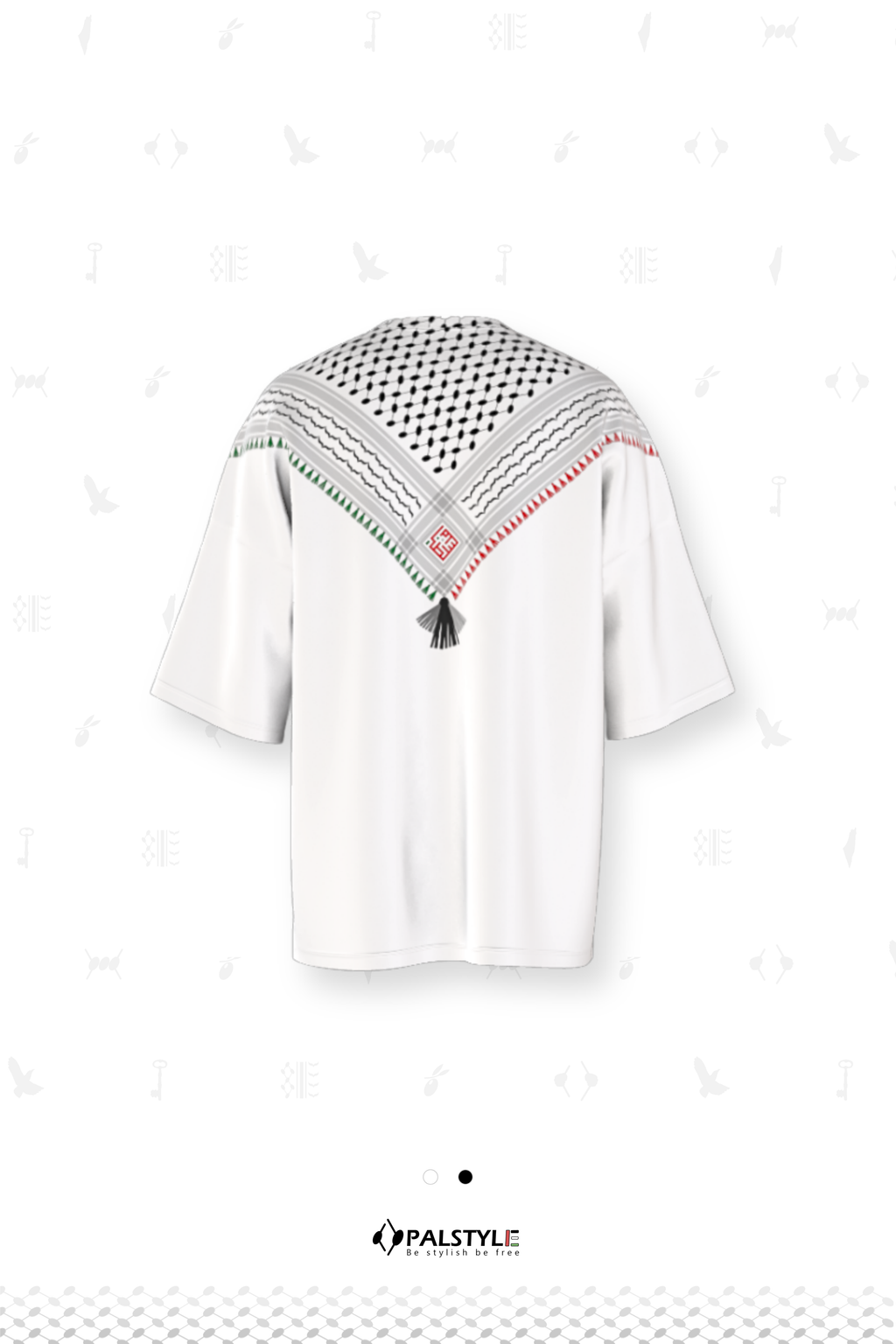 Keffiyeh T-Shirt | تيشيرت الكوفية — Palstyle48