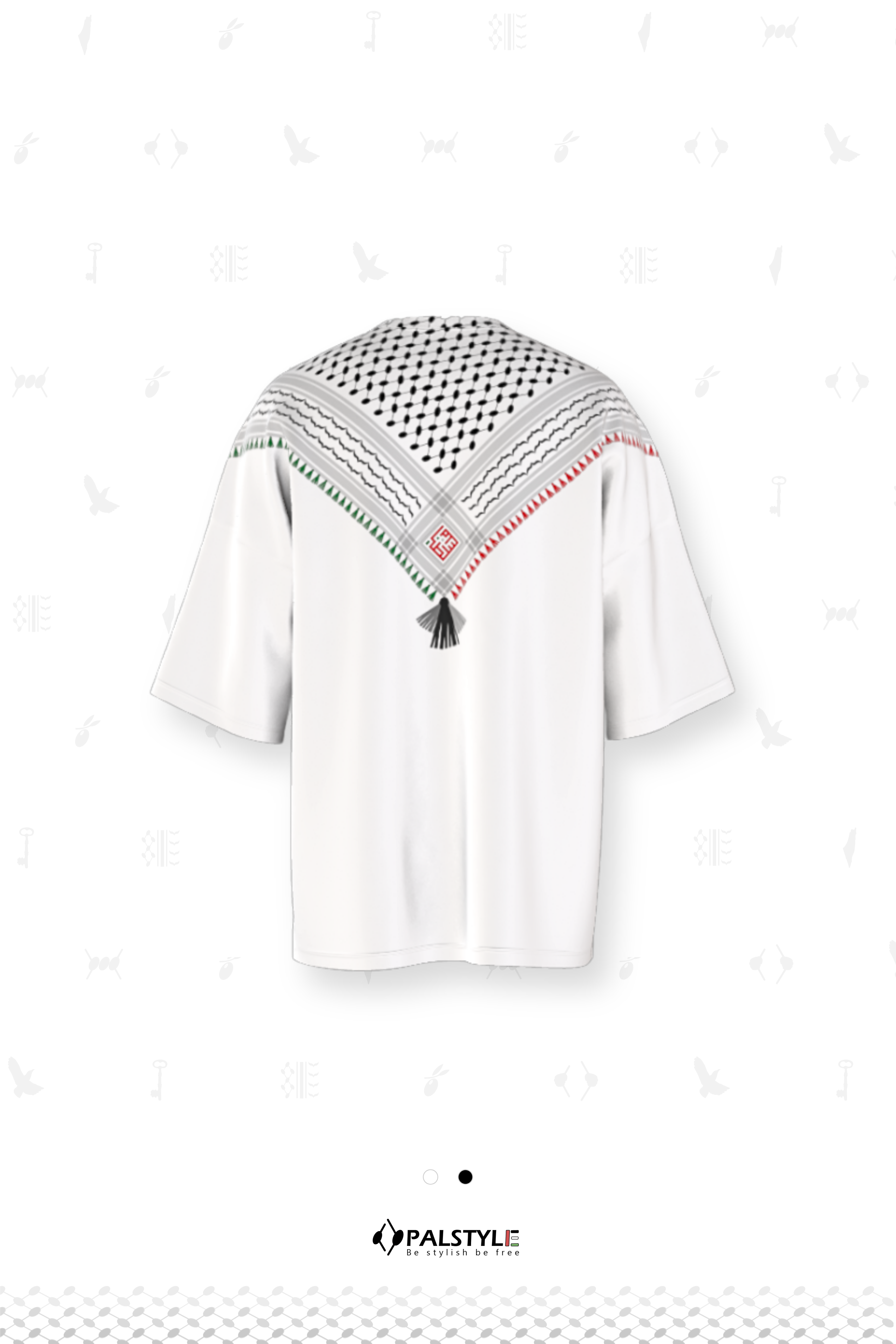Keffiyeh T-Shirt | تيشيرت الكوفية — Palstyle48