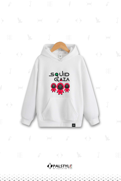 GAZA SQUAD Oversize Hoodie - Palestinian Unity Streetwear | Unisex