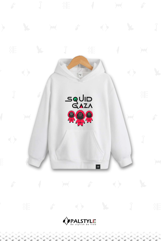 GAZA SQUAD Oversize Hoodie - Palestinian Unity Streetwear | Unisex