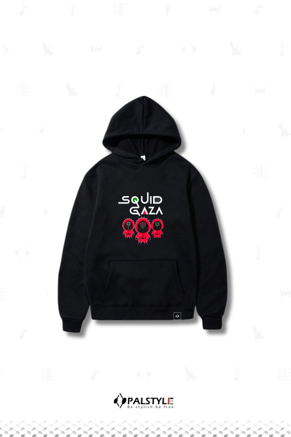 GAZA SQUAD Oversize Hoodie - Palestinian Unity Streetwear | Unisex