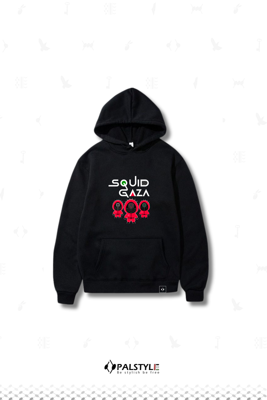 GAZA SQUAD Oversize Hoodie - Palestinian Unity Streetwear | Unisex