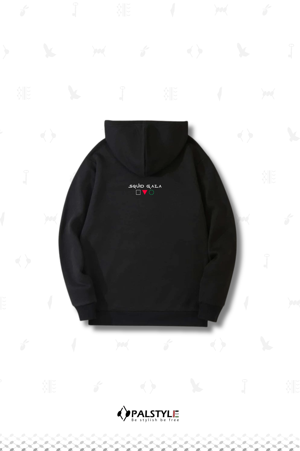GAZA SQUAD Oversize Hoodie - Palestinian Unity Streetwear | Unisex