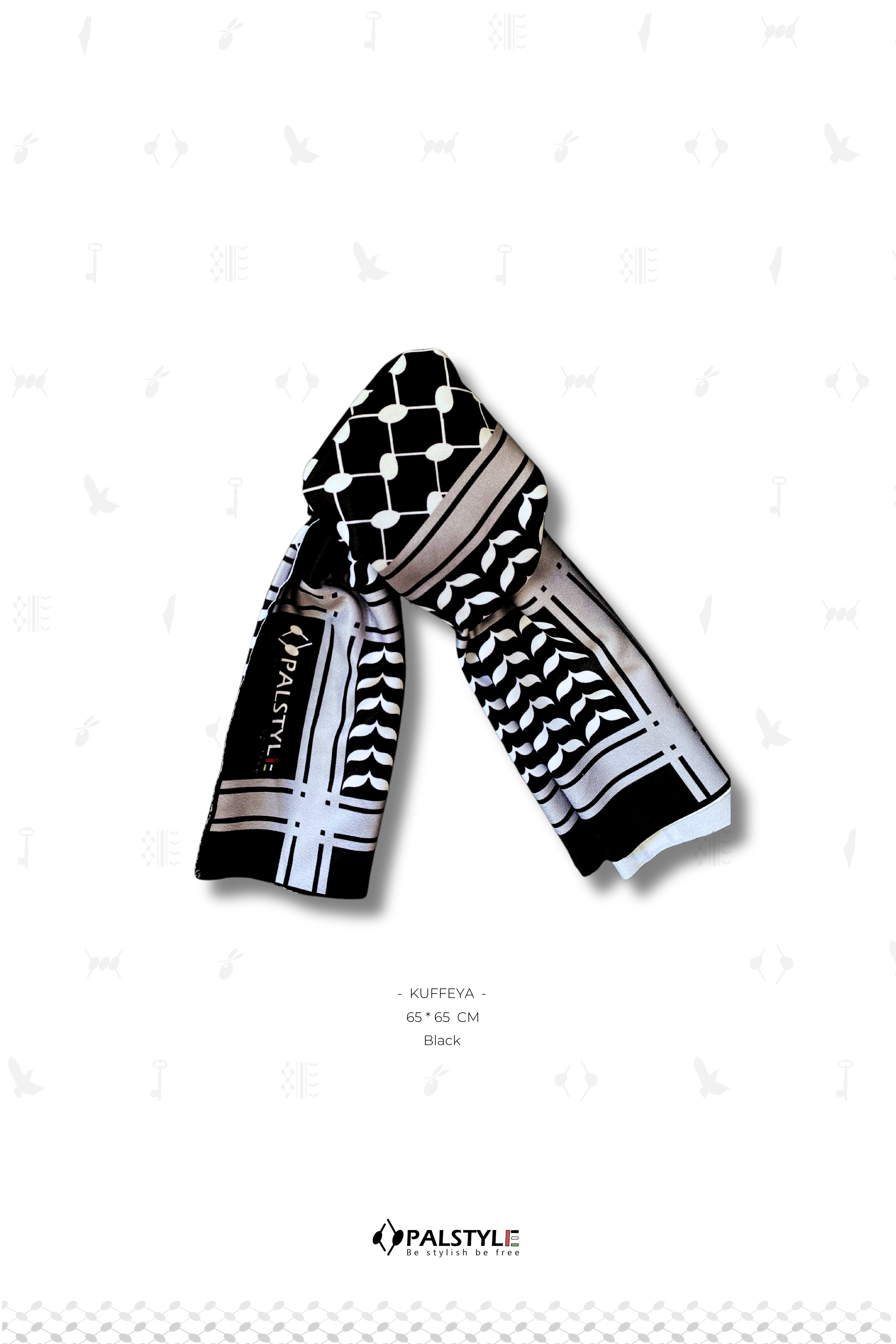 Keffiyeh Bandana – Palestinian Heritage Unisex Headwear