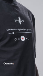 Palestine Music Play Icon Oversized T-Shirt | Viral Trending Streetwear 2026