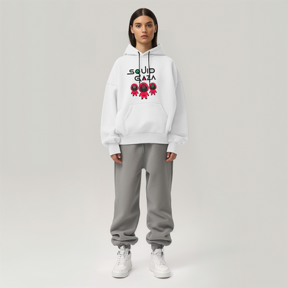 GAZA SQUAD Oversize Hoodie - Palestinian Unity Streetwear | Unisex
