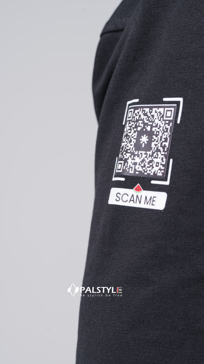 Palestine Music Play Icon Oversized T-Shirt | Viral Trending Streetwear 2026