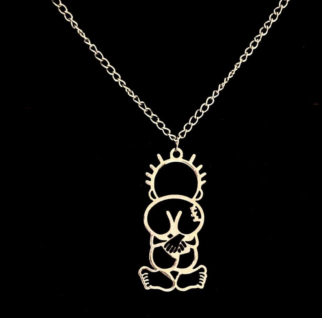 Handala Necklace – Palestinian Resistance Symbol | 925 Silver