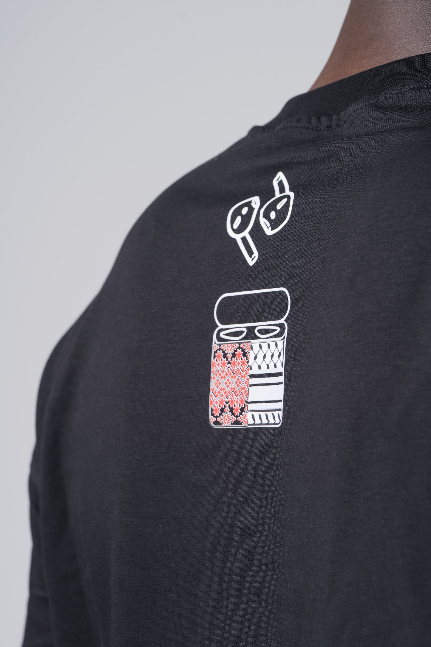 Palestine Music Play Icon Oversized T-Shirt | Viral Trending Streetwear 2026