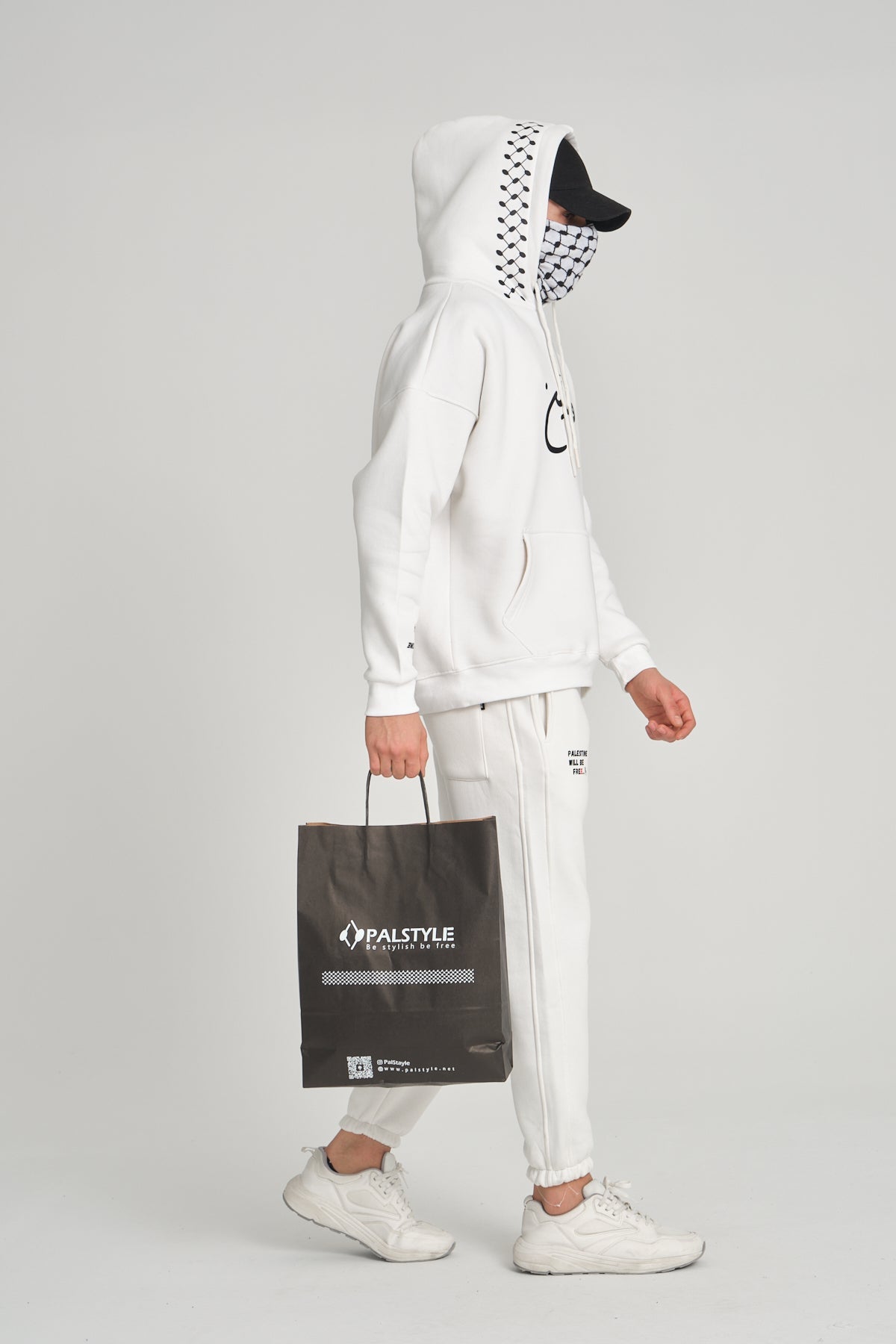 Palestinian Heritage Tracksuit Set – Oversize Hoodie & Jogger Pants Unisex