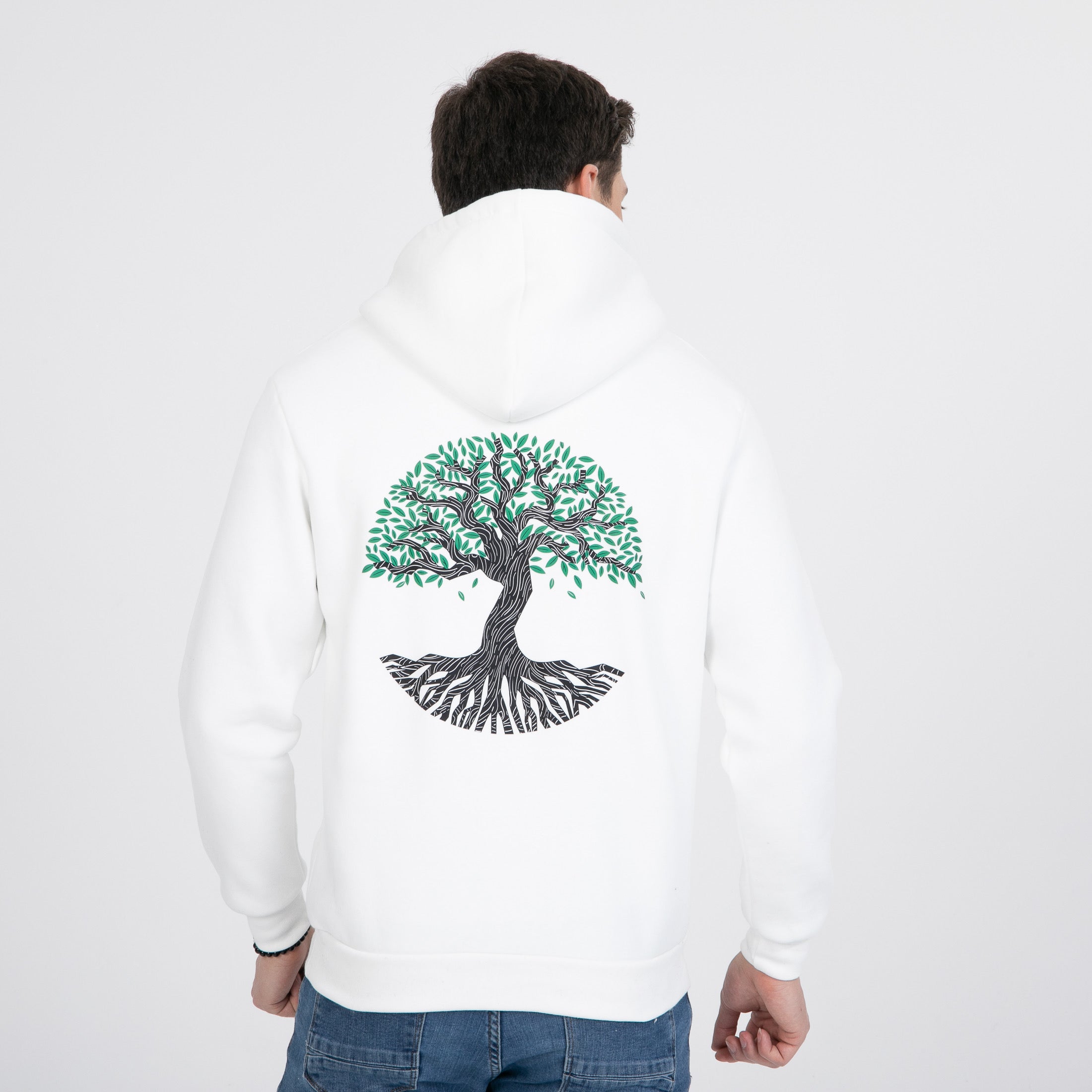 Palestinian Olive Tree Heritage Oversize Hoodie - Spirit of Gaza