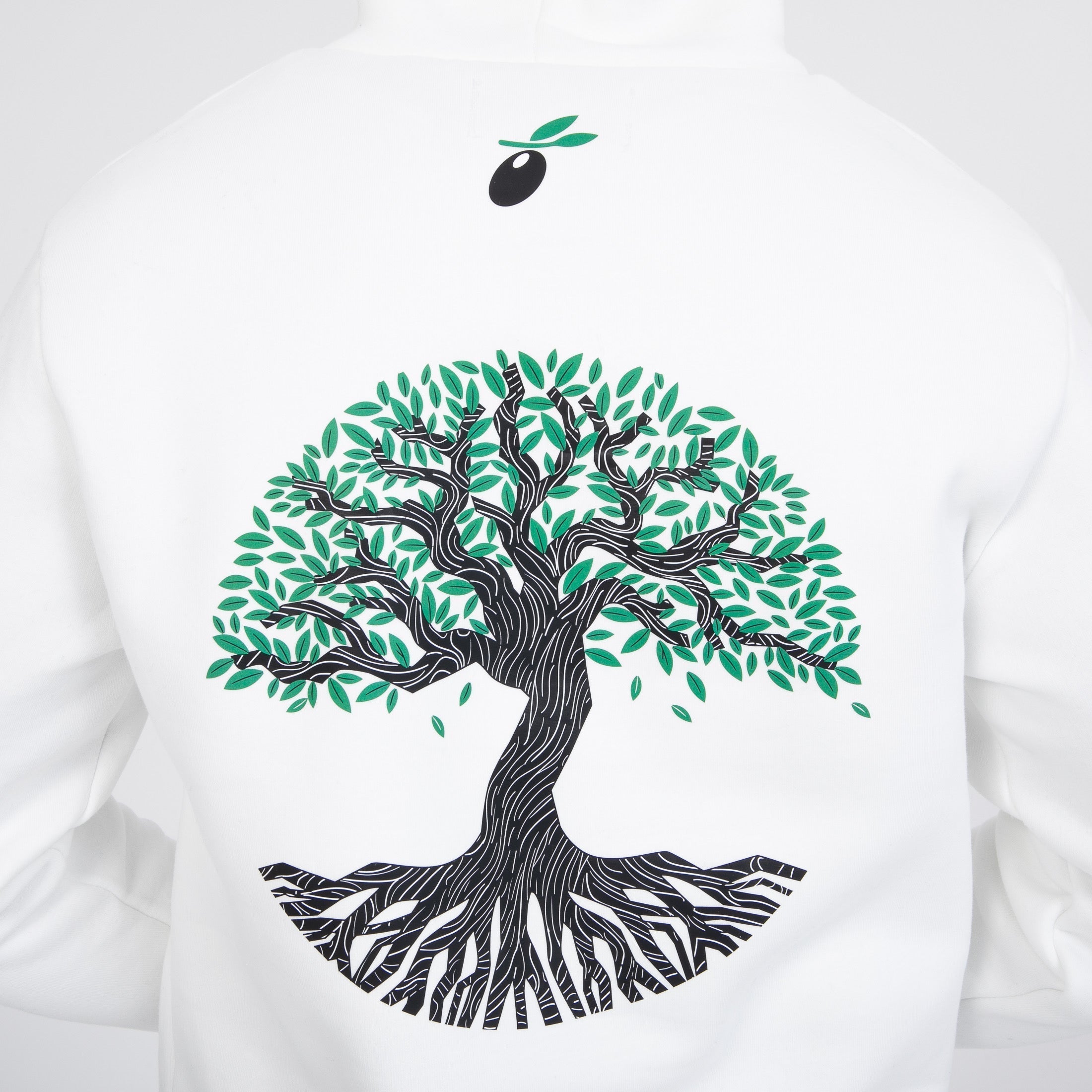 Palestinian Olive Tree Heritage Oversize Hoodie - Spirit of Gaza