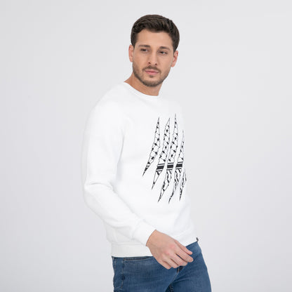 Palestinian Keffiyeh Sweatshirt – Freedom Claw Unisex Oversize Design