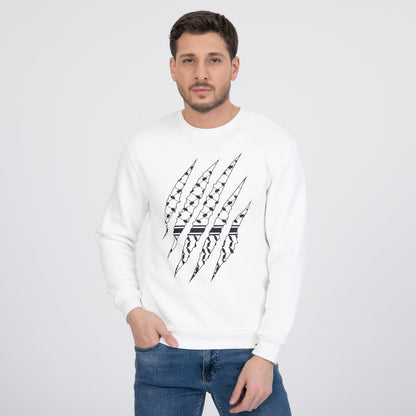 Palestinian Keffiyeh Sweatshirt – Freedom Claw Unisex Oversize Design