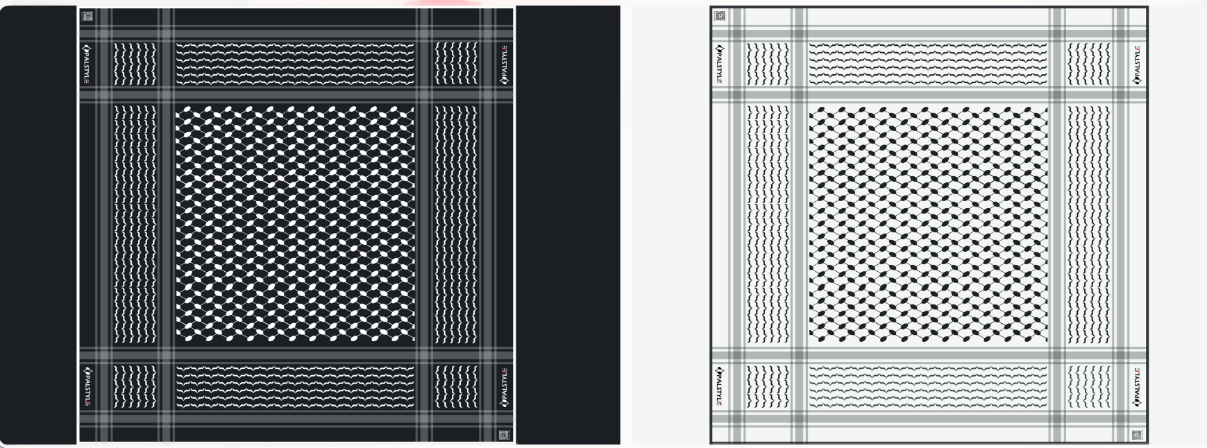 Keffiyeh Bandana – Palestinian Heritage Unisex Headwear