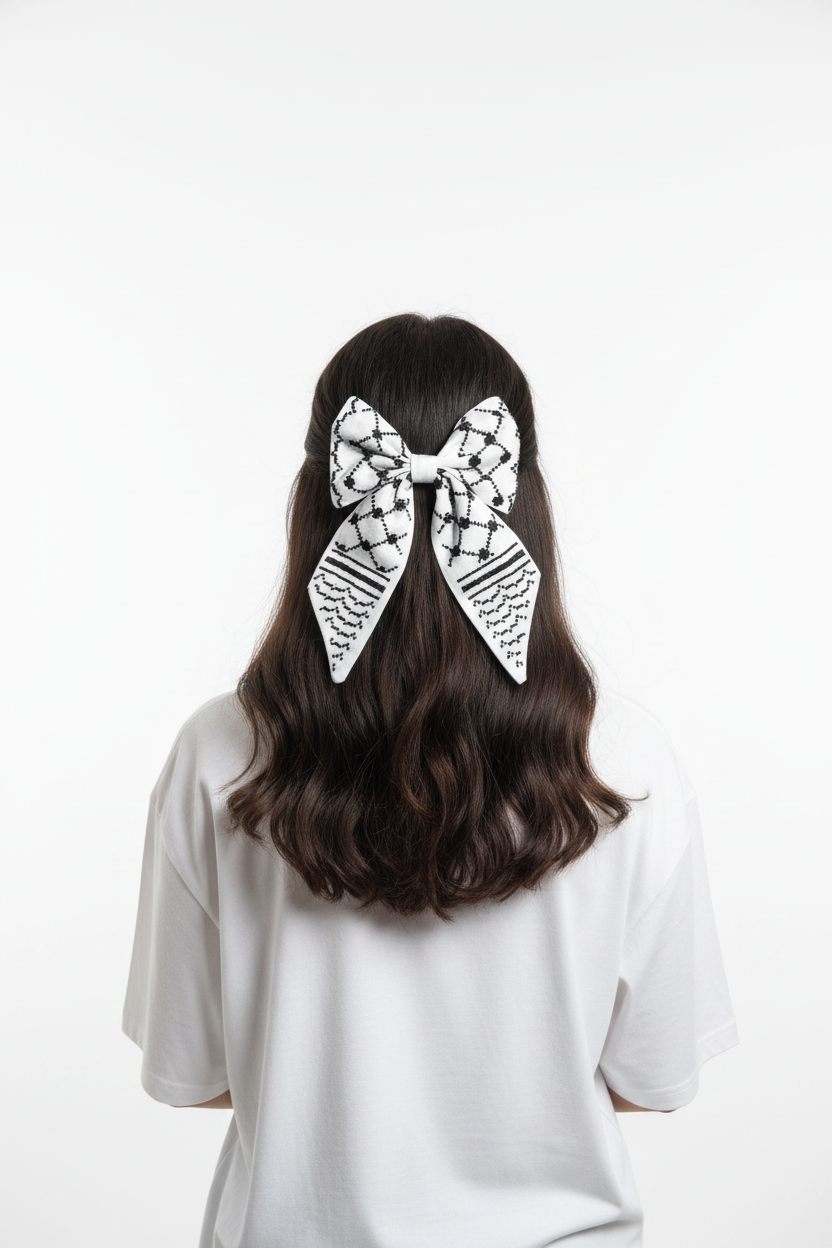 Back Pose – Keffiyeh Bow
