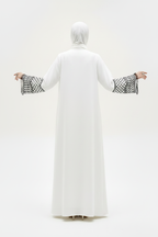 Back View – Arms Open Showing Cuffs